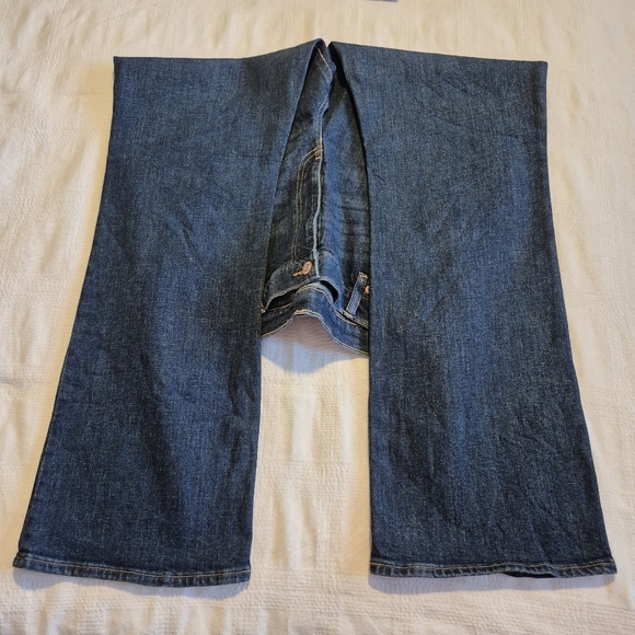 Gap women's size 14 x 32 90's loose flare mid rise jeans, NWT - Picture 6 of 8